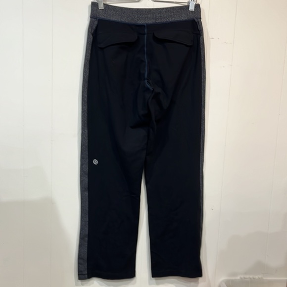 Lululemon Kung Fu Pant Black Herringbone Size M - Picture 13 of 16